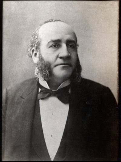 Portrait of Jules Emile Pean by French Photographer